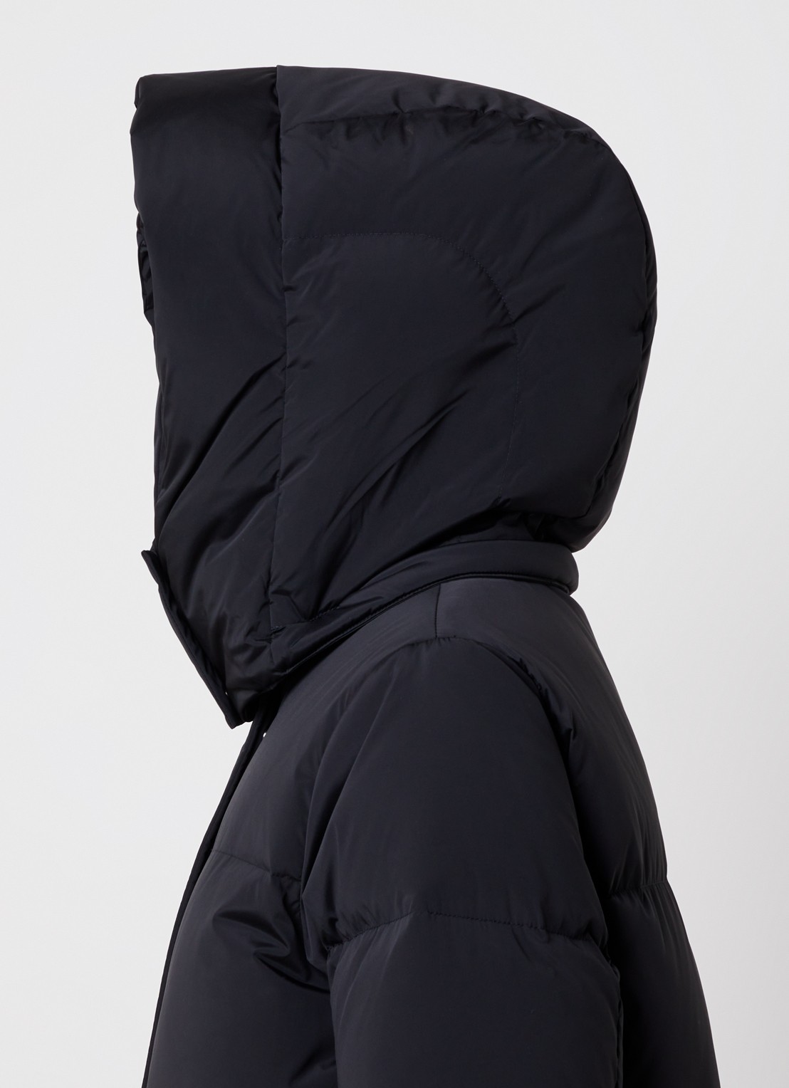 Woolrich Kelly gewatteerde parka met donsvulling en steekzakken - detail 4 zwart