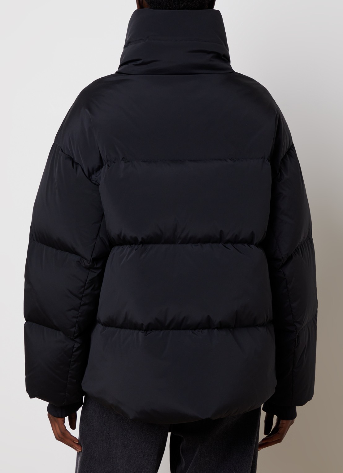 Woolrich Kelly puffer jack met donsvulling en steekzakken - achterkant 6 zwart