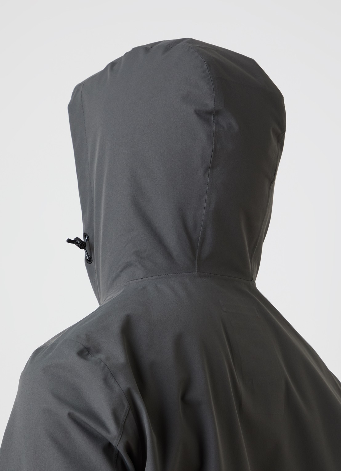 Woolrich Softshell jack met capuchon - detail 4 donkergrijs