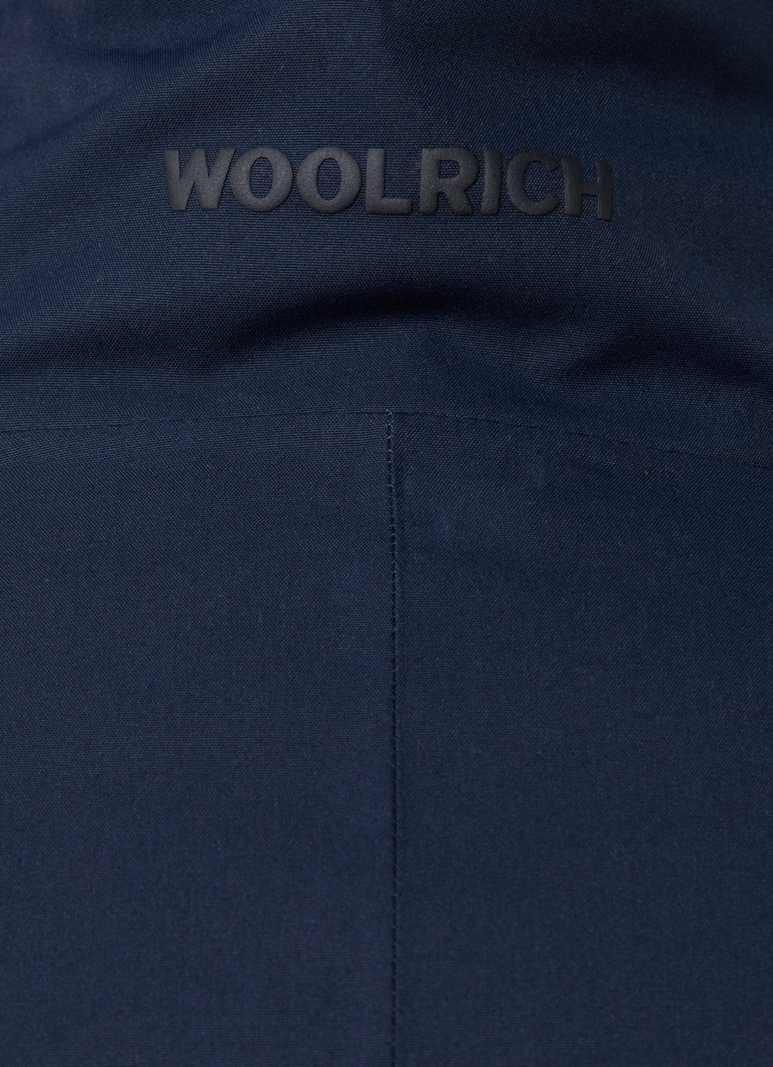 Woolrich Softshell parka met ritszakken - detail 3 donkerblauw