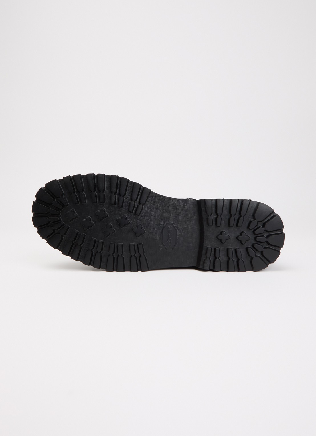 Woolrich Veterboot van kalfsleer - detail 2 zwart