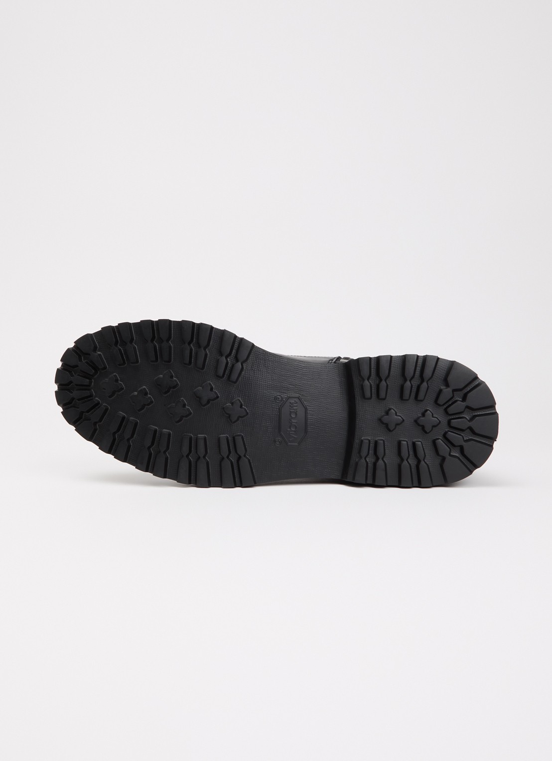 Woolrich Veterboot van kalfsleer - detail 2 zwart
