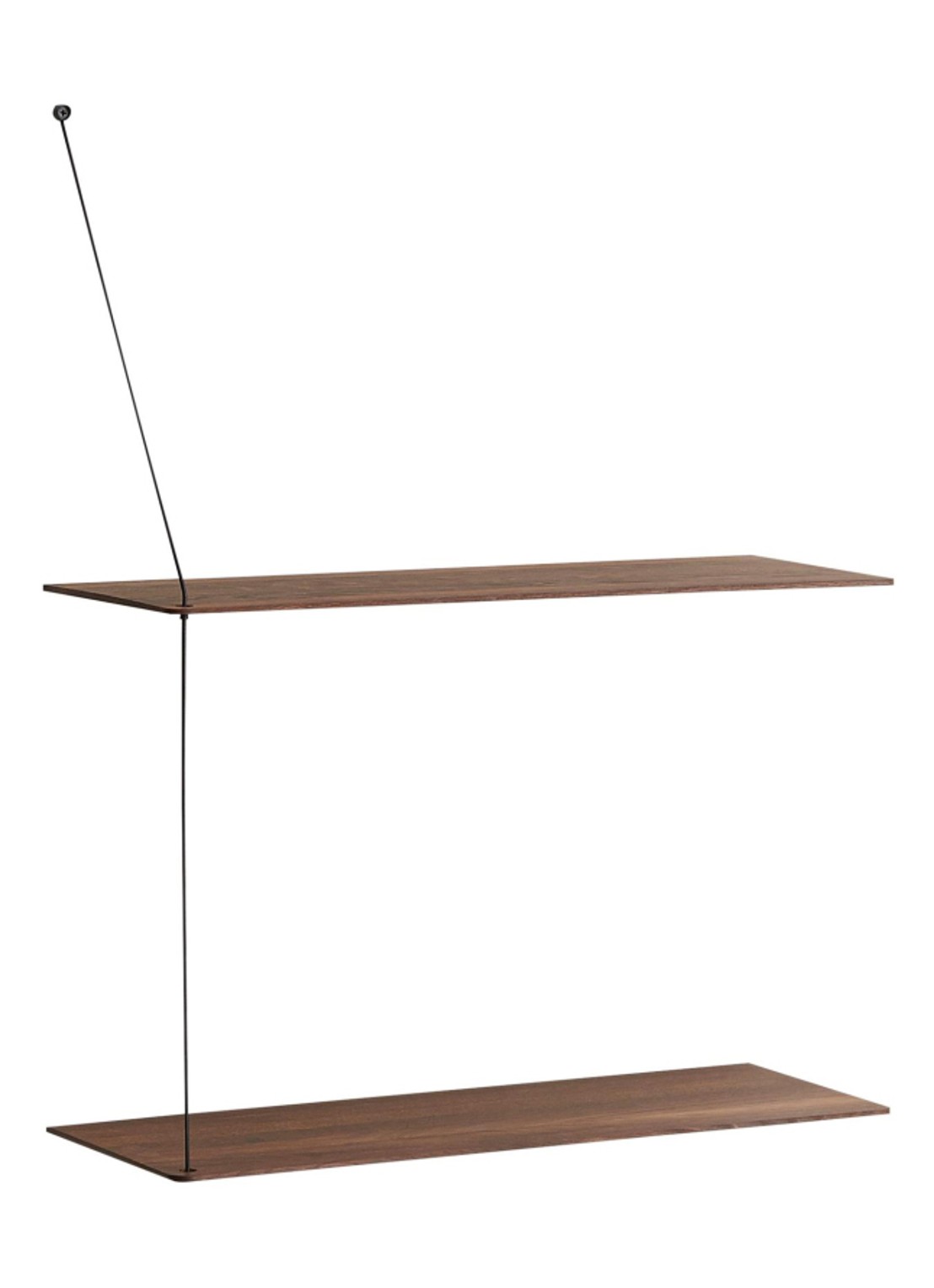 Woud Stedge wandplank 60  - voorkant bruin