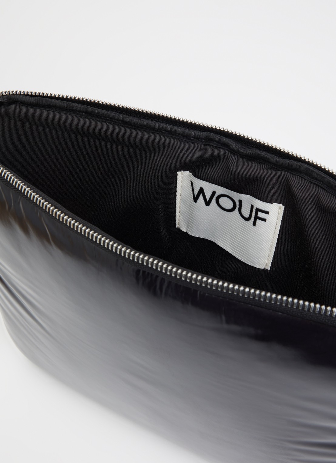 Wouf Night laptophoes 13 en 14 inch - detail 2 zwart