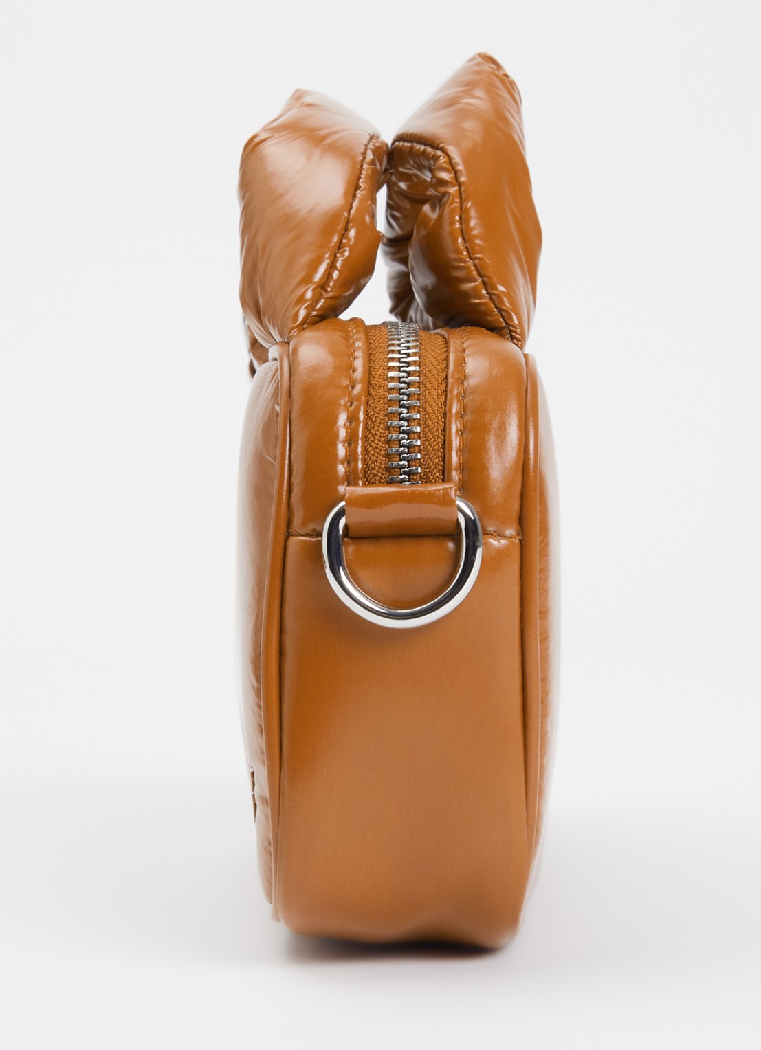 Wouf Sienna Mini handtas met afneembare schouderriem - detail 2 roestbruin