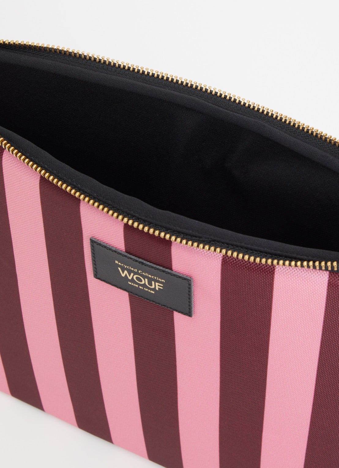 Wouf Sophie laptophoes 13 en 14 inch  - detail 2 roze