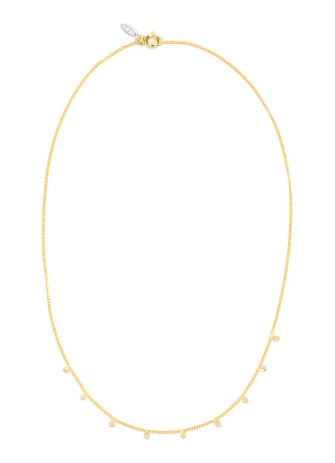 Wouters & Hendrix Ketting verguld - detail 3 goud