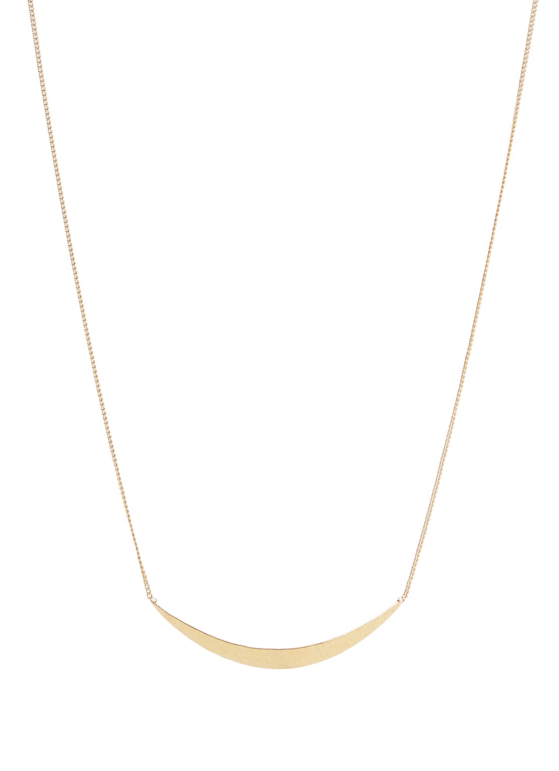 Wouters & Hendrix Ketting verguld - voorkant 4 goud
