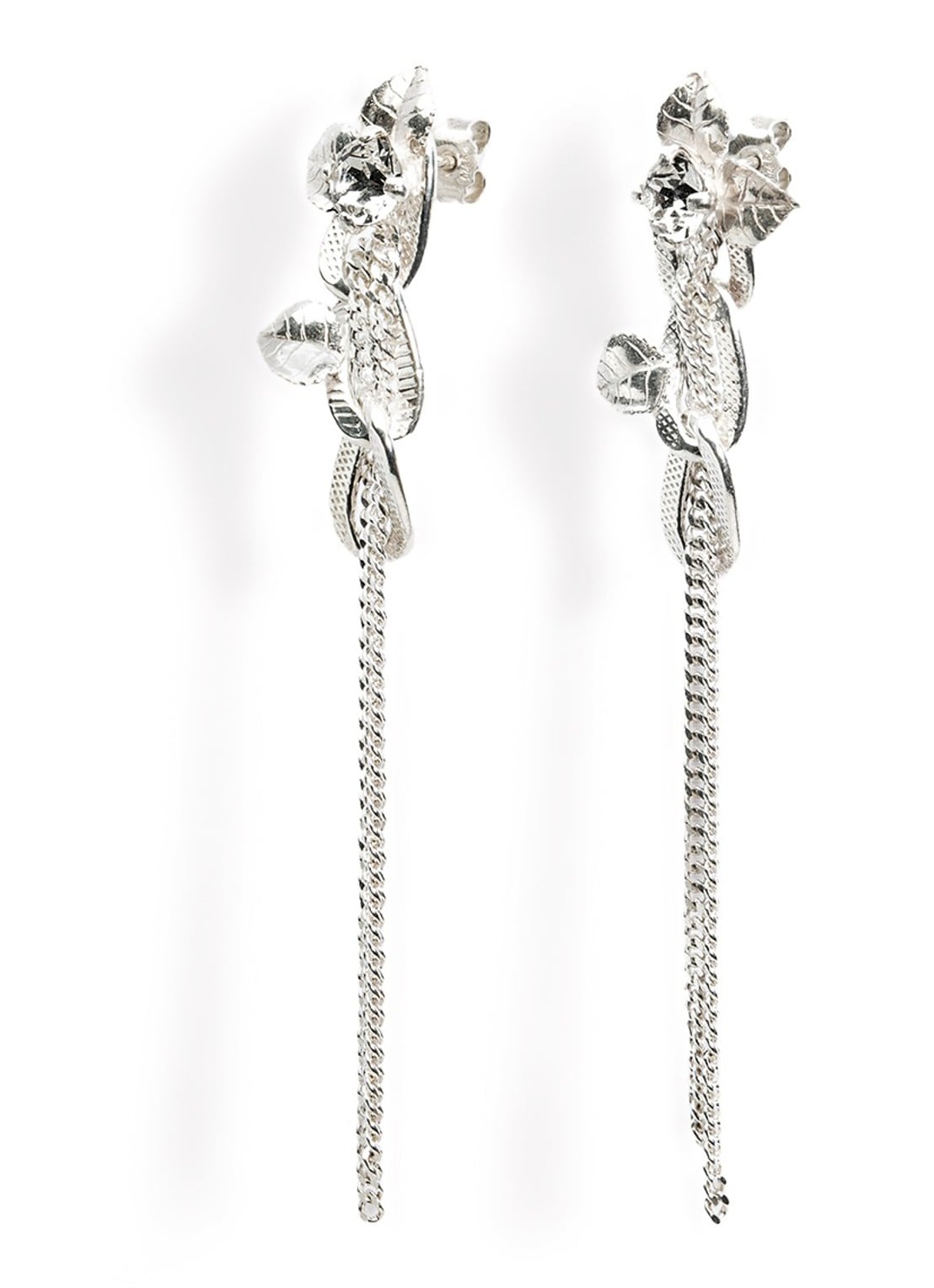 Wouters & Hendrix Oorstekers van zilver - detail 3 zilver