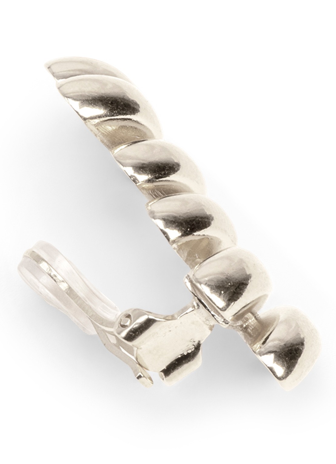 Wouters & Hendrix  The Classic Climber ear cuff verguld - detail 3 zilver