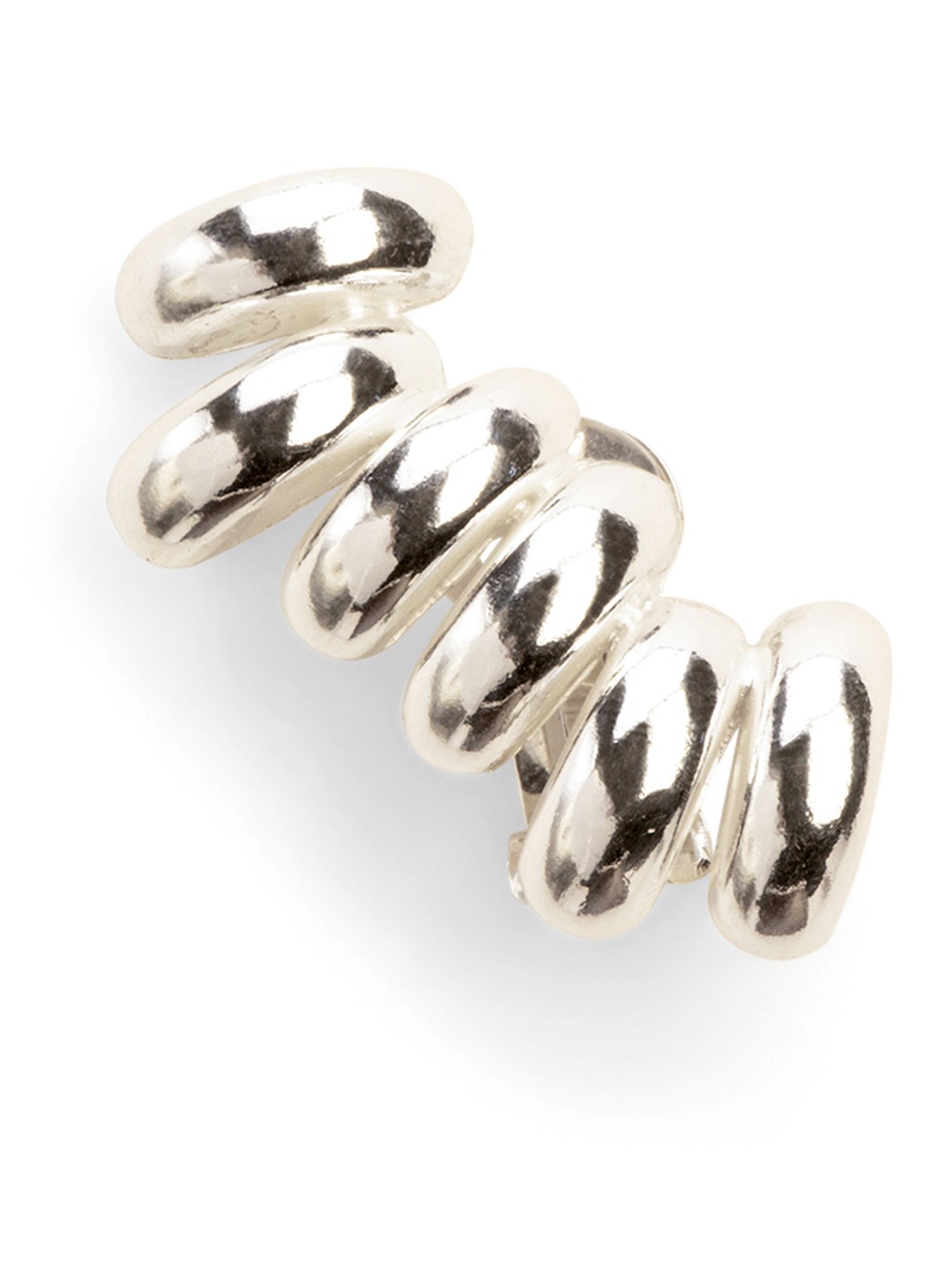 Wouters & Hendrix  The Classic Climber ear cuff verguld - voorkant zilver