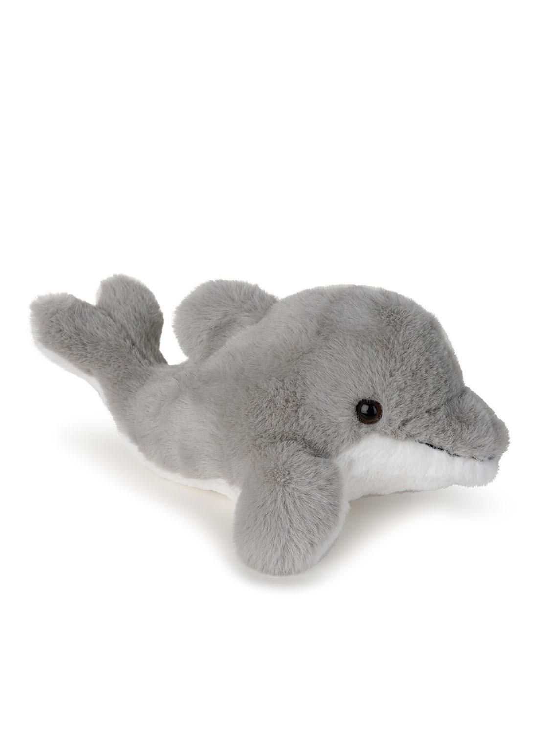 WWF Dolfijn knuffel 22 cm - voorkant grijs