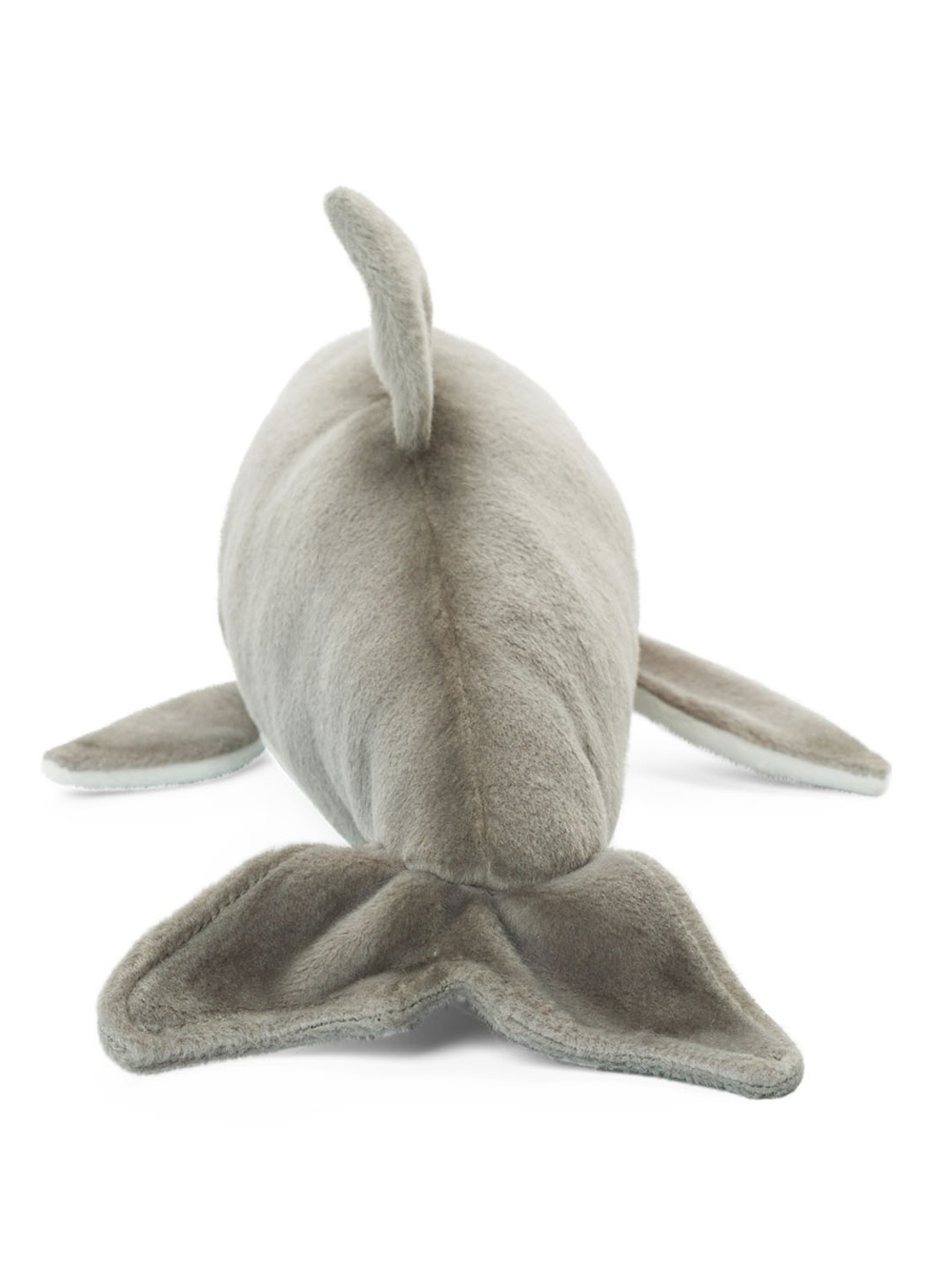WWF Dolfijn knuffel 23 cm - detail grijs