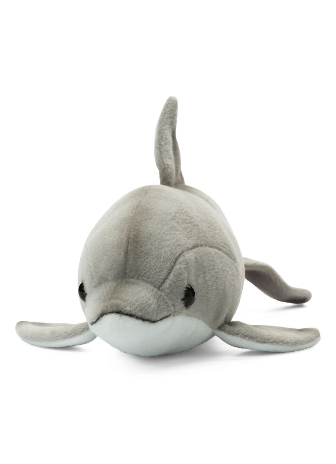 WWF Dolfijn knuffel 23 cm - voorkant 3 grijs