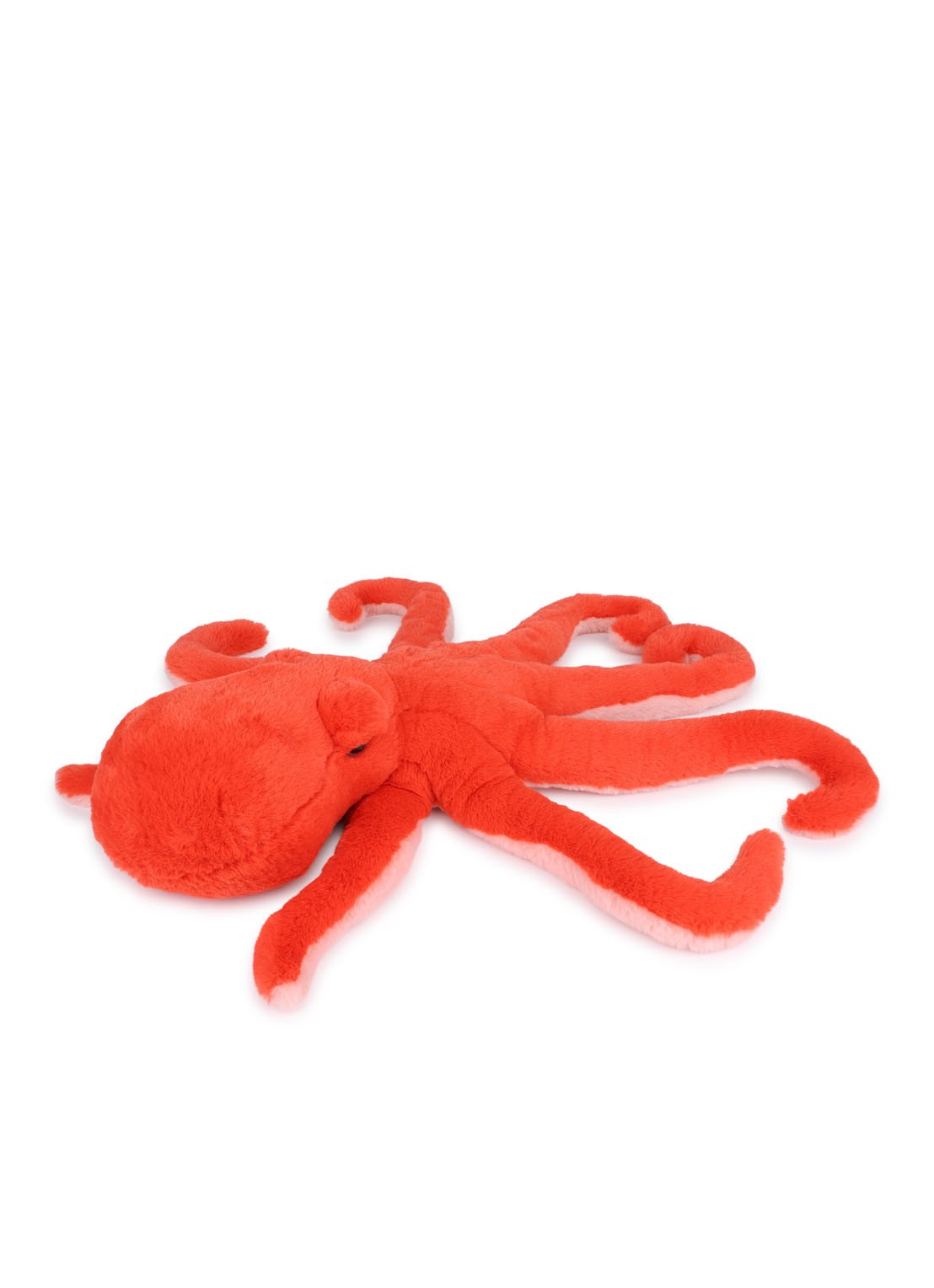 WWF Octopus knuffel 50 cm - voorkant 2 rood