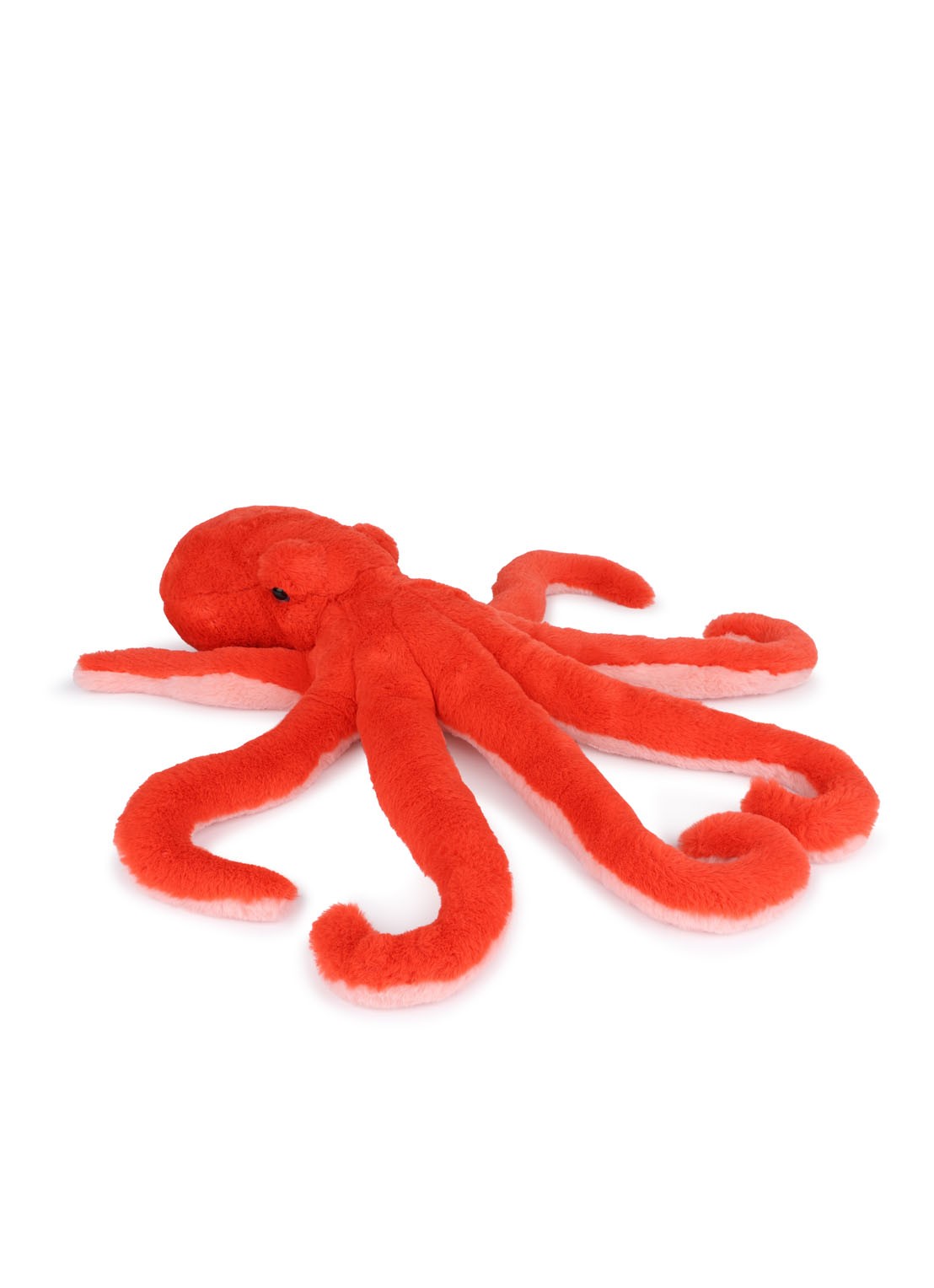 WWF Octopus knuffel 50 cm - voorkant 3 rood