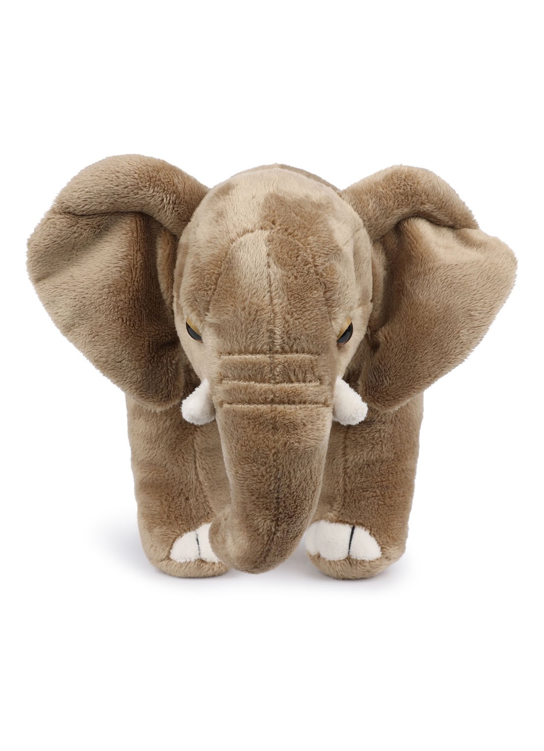 WWF WWF Afrikaanse Olifant knuffel 18 cm - voorkant 3 grijs