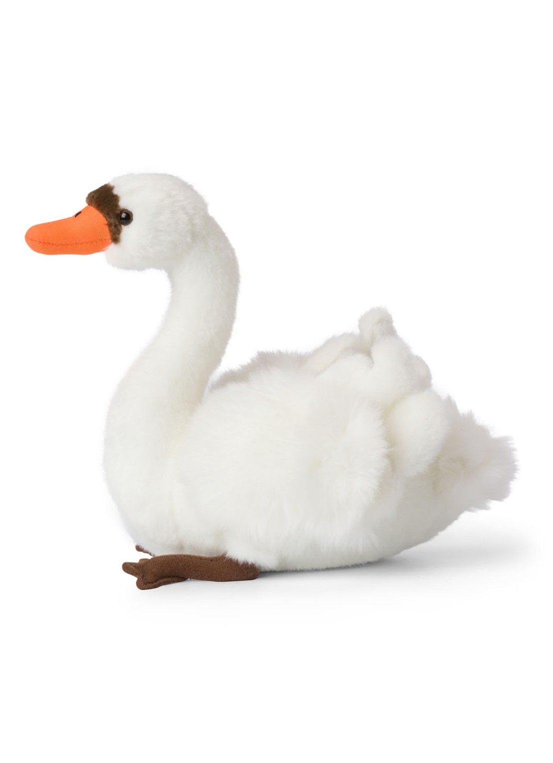 WWF Zwaan knuffel 23 cm - voorkant multicolor