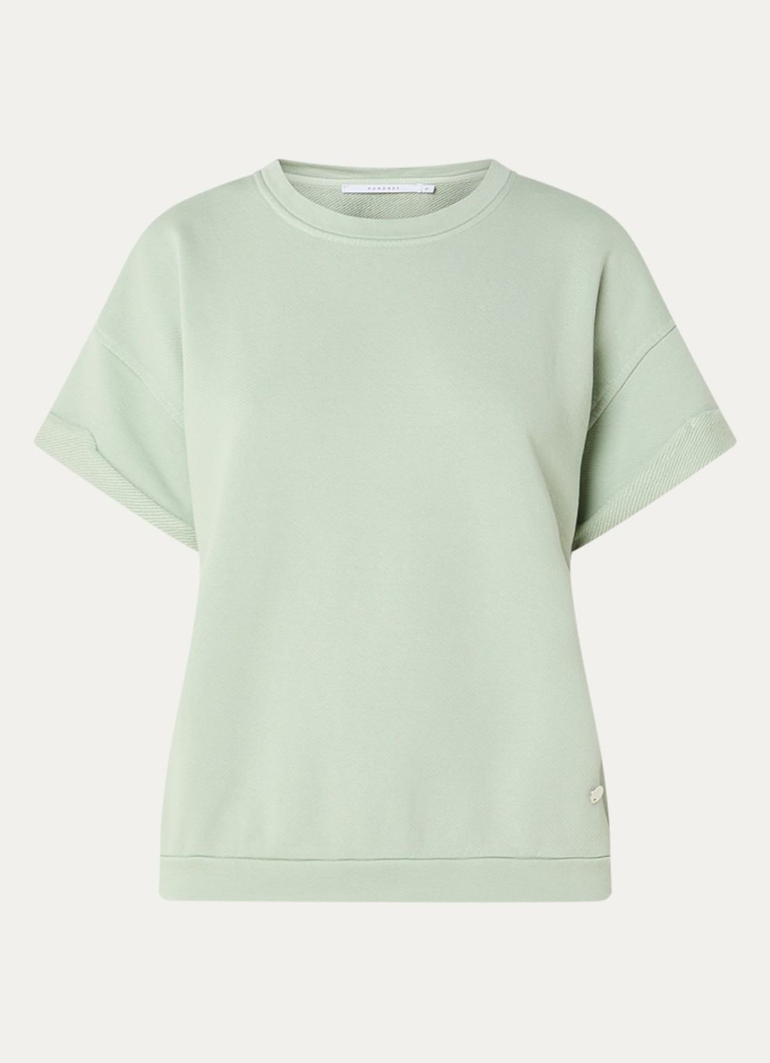 Xandres Fienne sweater met ronde hals - voorkant mint