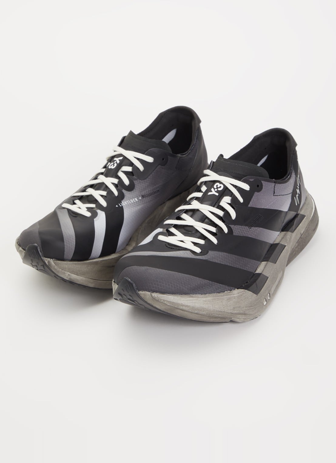 Y-3 Adios Pro 4 sneaker met mesh details - detail 2 zwart