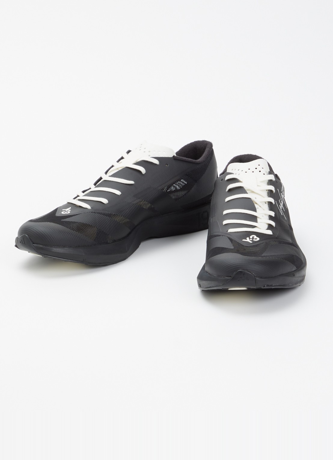 Y-3 Adizero RC6 sneaker met mesh details - detail 2 zwart