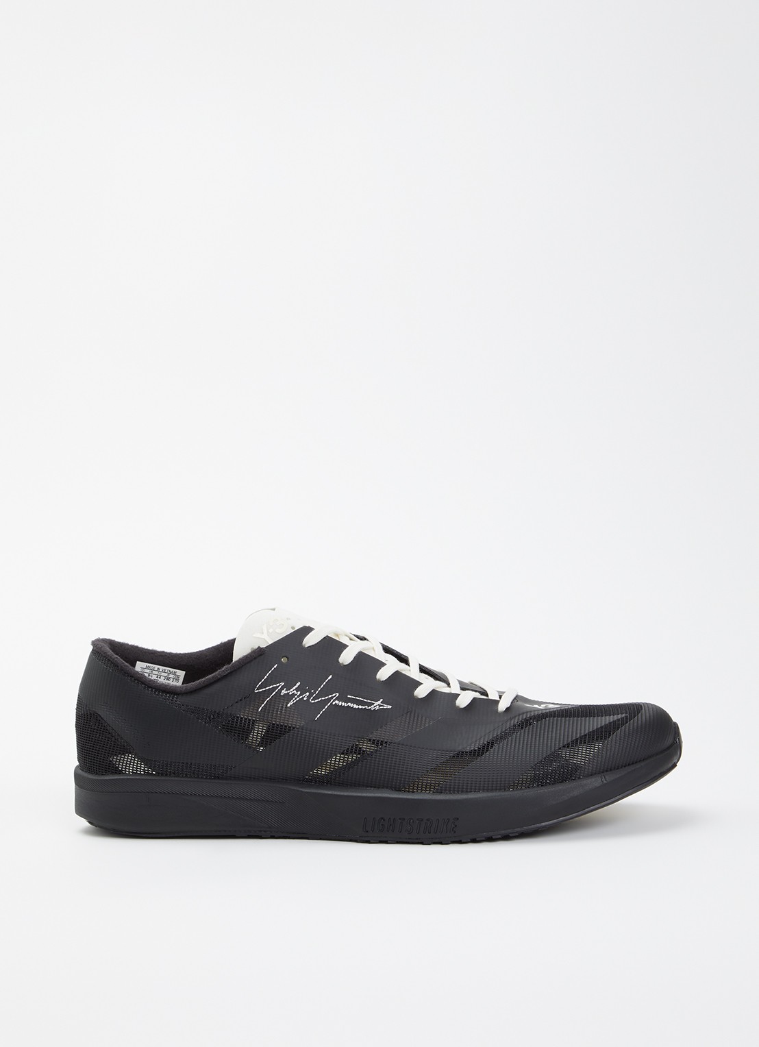 Y-3 Adizero RC6 sneaker met mesh details - voorkant 5 zwart