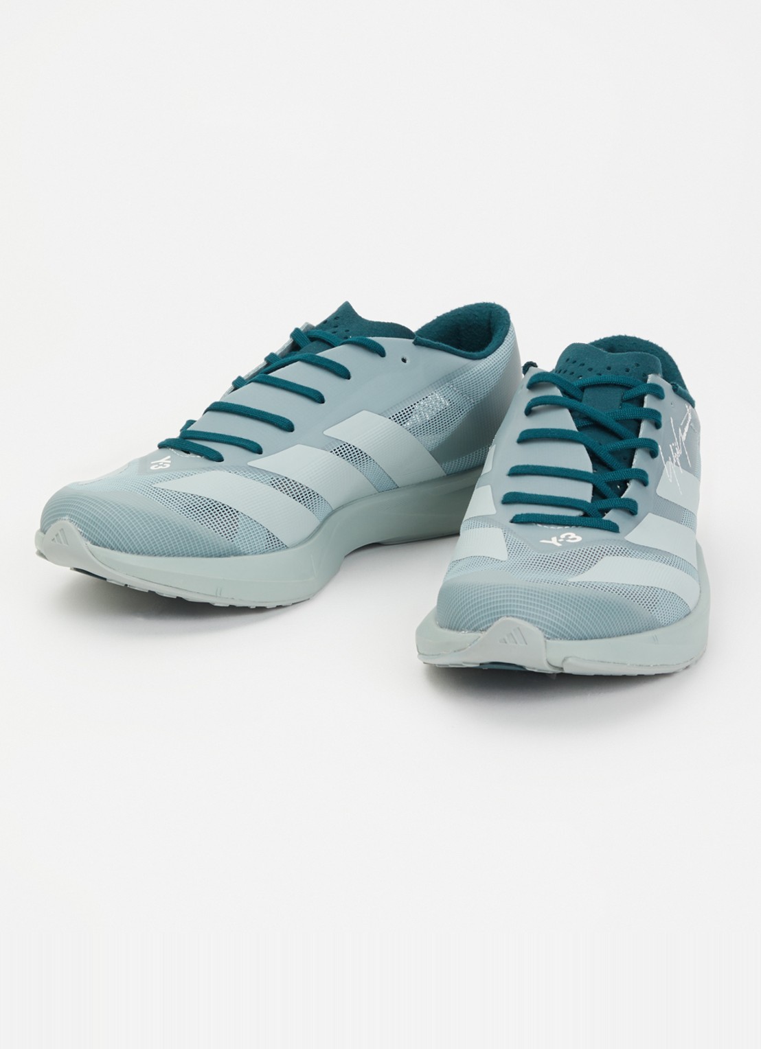 Y-3 Adizero RC6 sneaker van mesh - detail 3 lindegroen