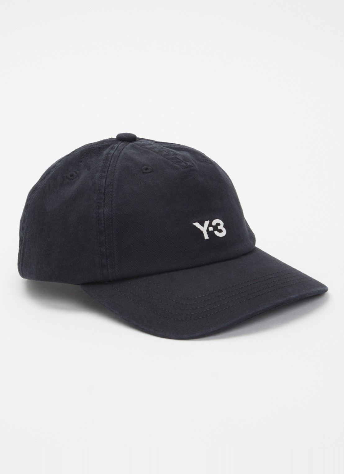 Y-3 Dad pet met logoborduring - voorkant 2 zwart