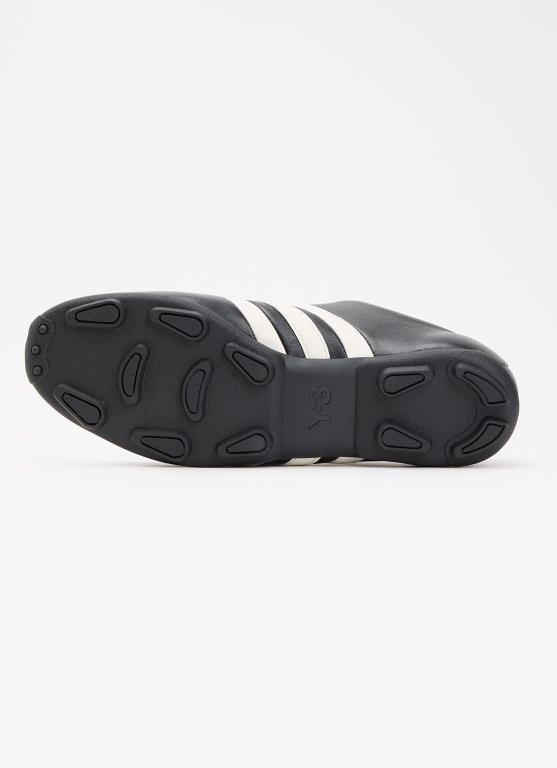 Y-3 Field sneaker van leer  - detail 3 zwart