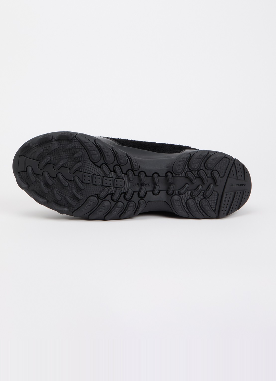 Y-3 GSG9 Lo sneaker van suède met details van leer - detail 4 zwart