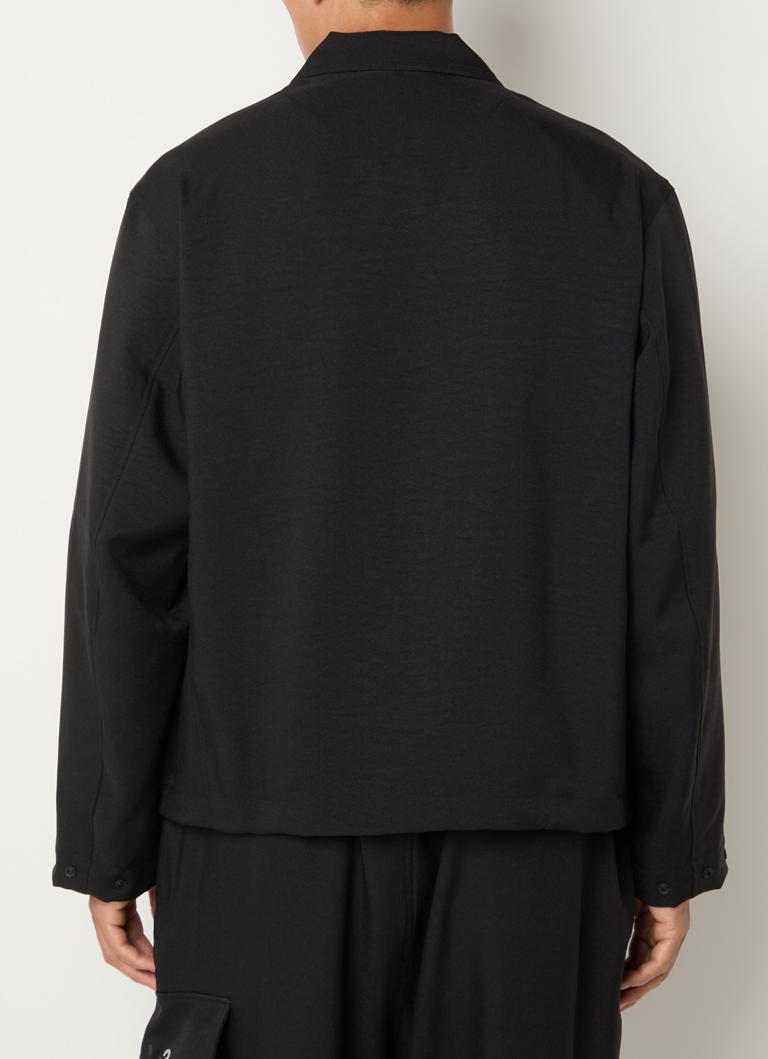 Y-3 Jack met klepzakken - achterkant 4 zwart