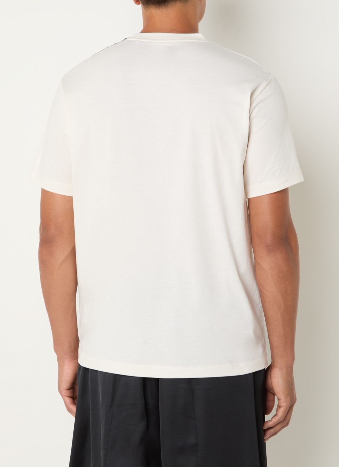 Y-3 T-shirt met logo - achterkant 2 beige
