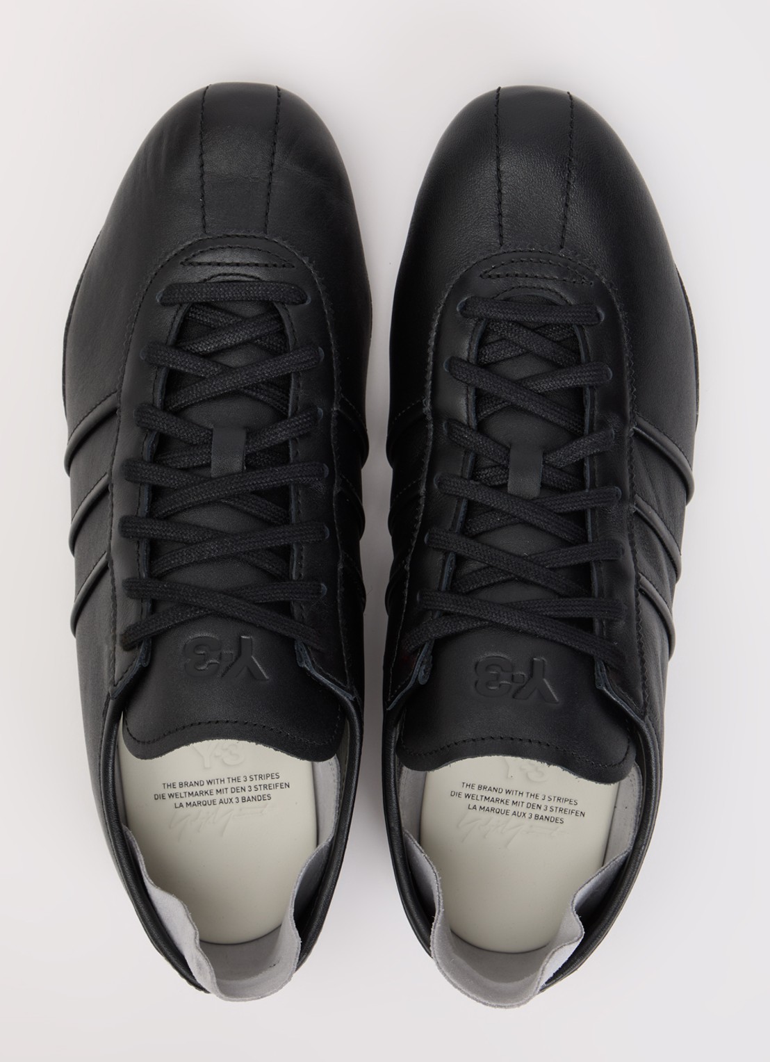 Y-3 Tokyo sneaker van leer - detail 2 wit