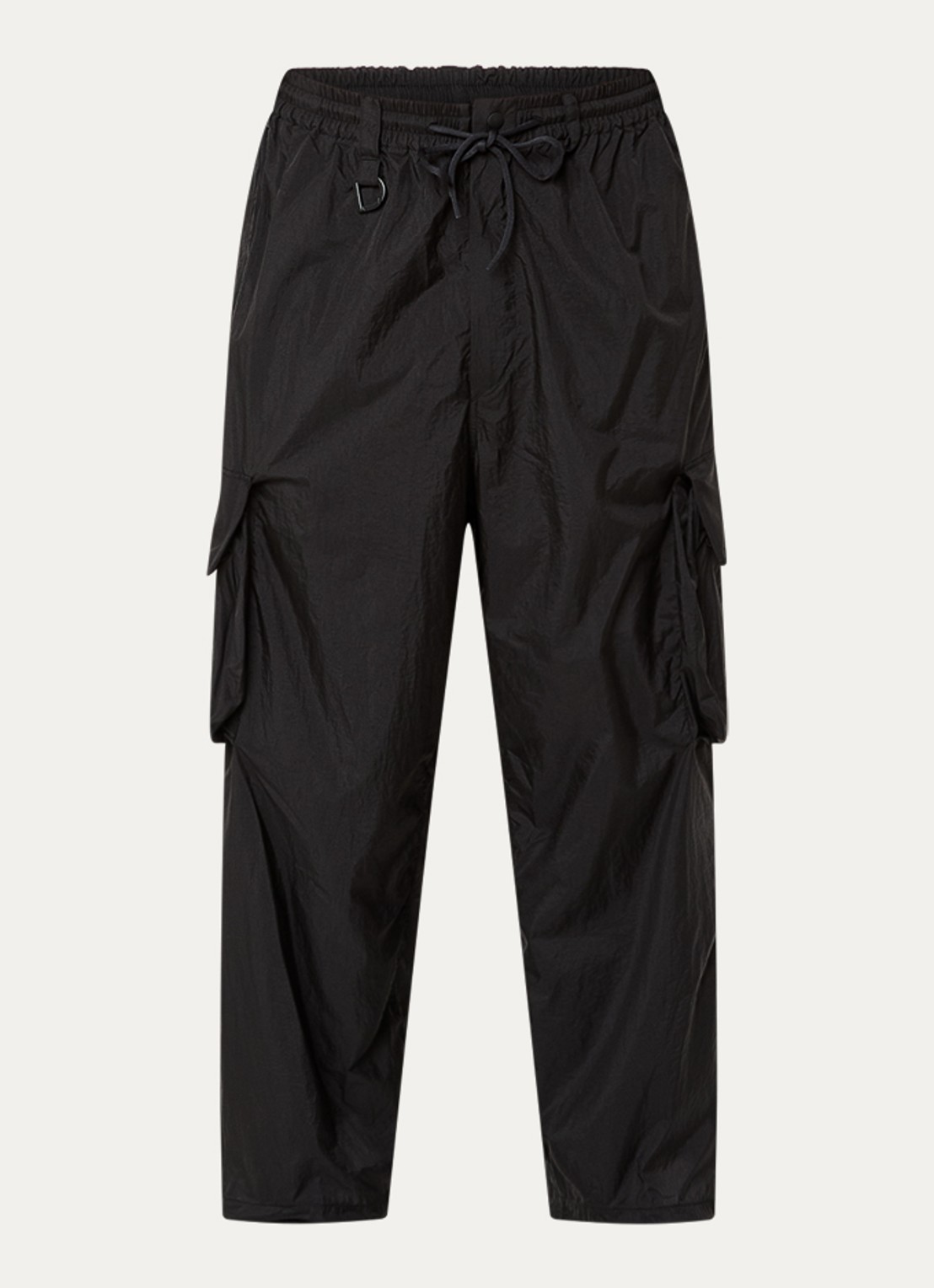 Y-3 Wide fit cargobroek met steekzakken - voorkant 3 zwart