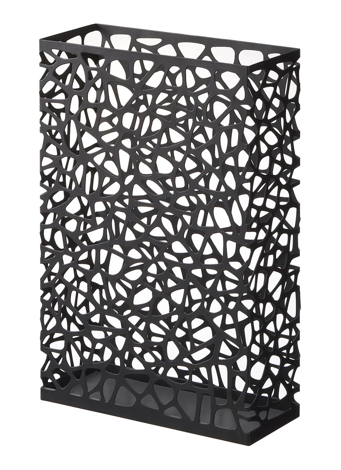 Yamazaki Nest Slim paraplu standaard - voorkant zwart