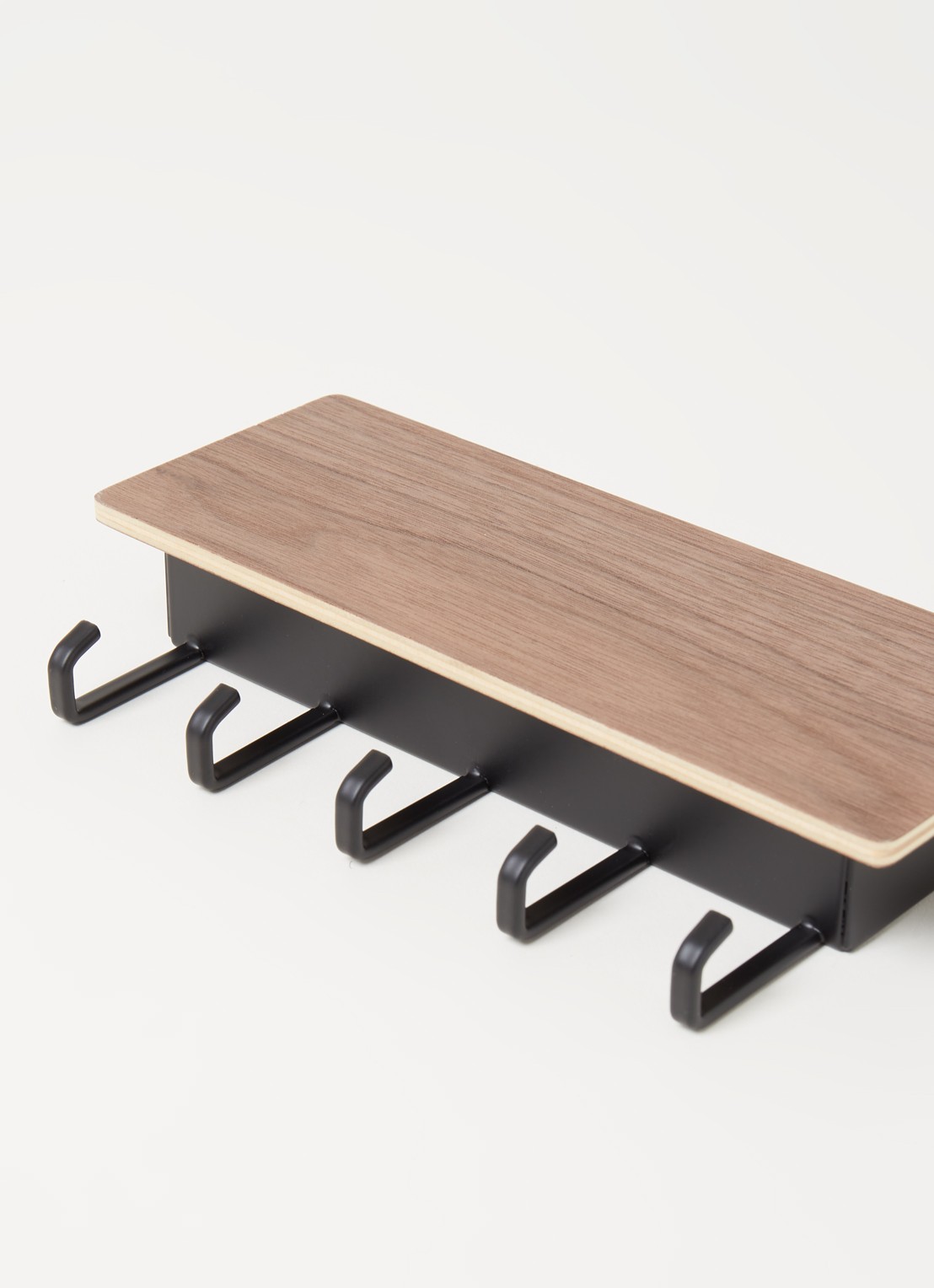 Yamazaki Rin magnetische sleutelhaak met houder - detail donkerbruin