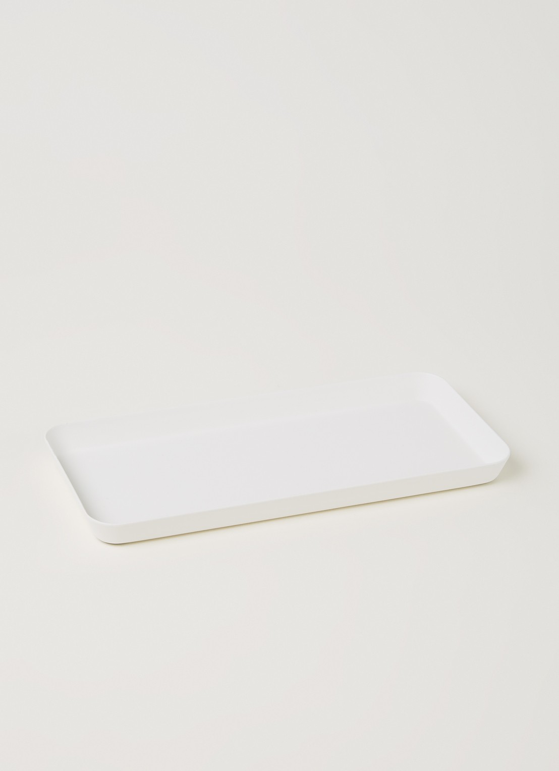 Yamazaki Tower Amenity L opbergschaal 22 x 10 cm - voorkant 2 wit