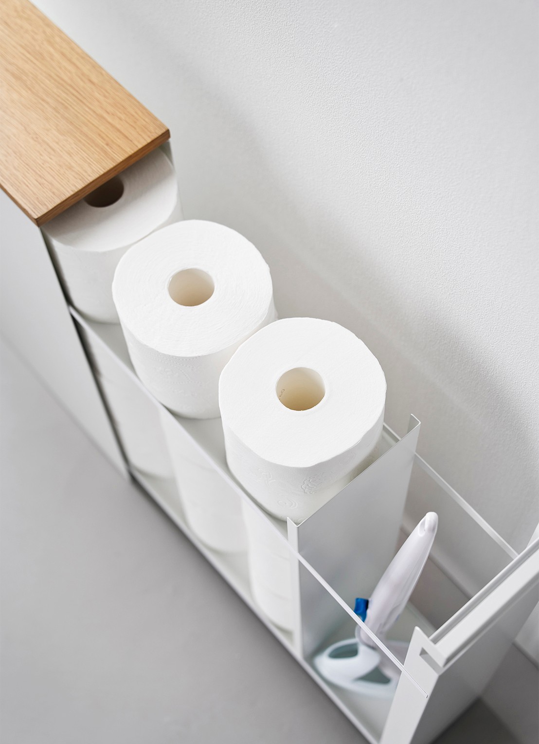 Yamazaki Tower badkamer organizer 14 x 56 x 55 cm - detail 2 wit