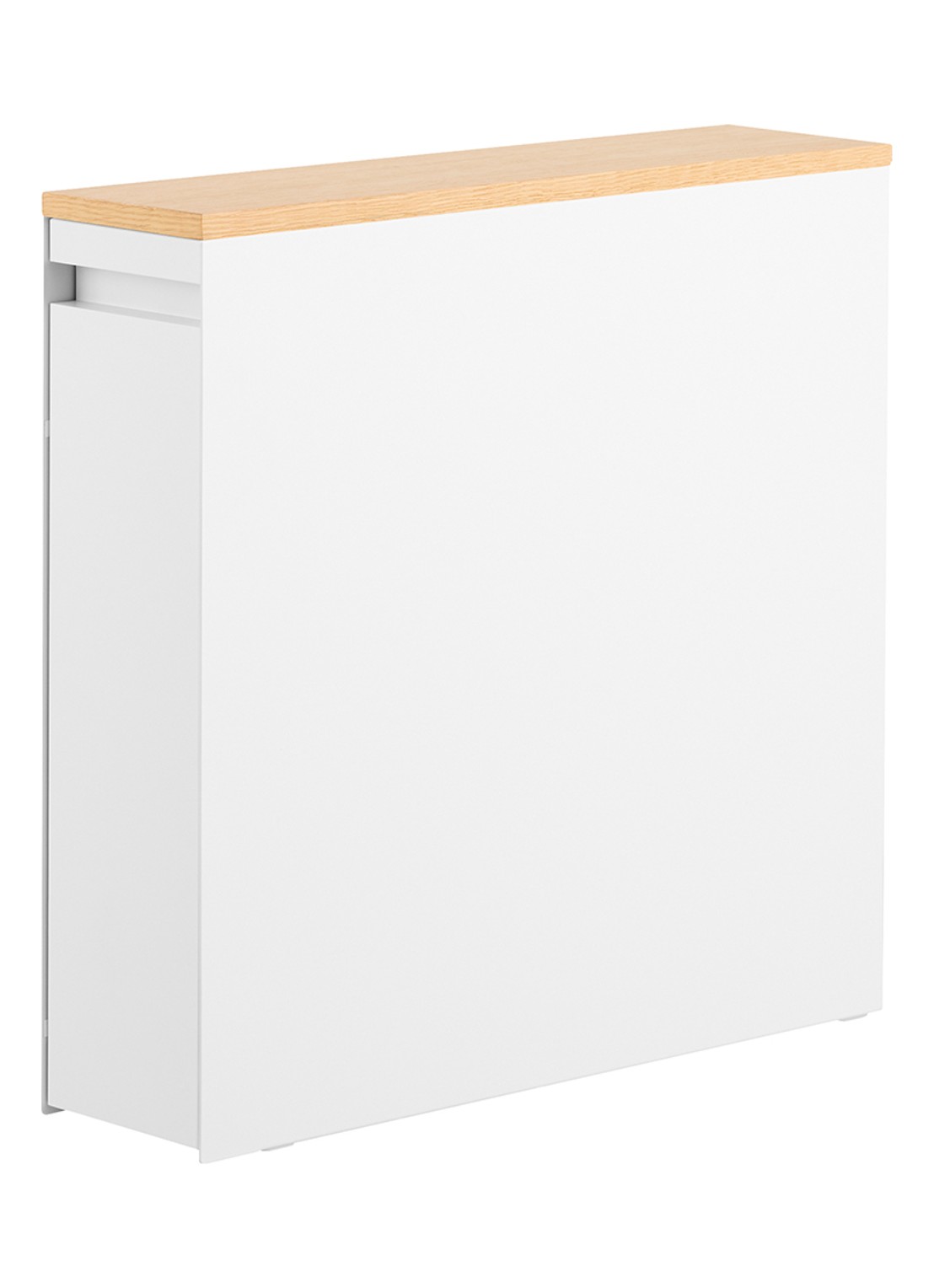 Yamazaki Tower badkamer organizer 14 x 56 x 55 cm - voorkant 3 wit