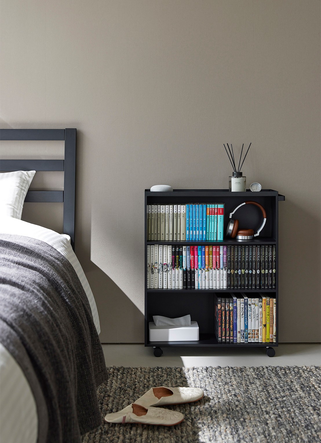 Yamazaki Tower boekenkast 70 cm - detail 8 zwart