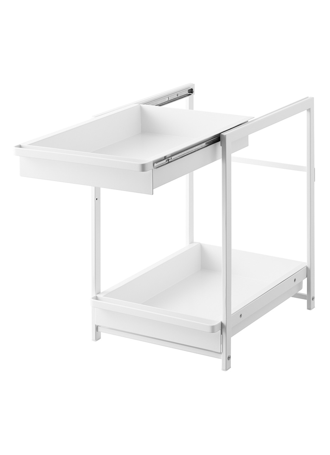 Yamazaki Tower keukenkast organizer 30 x 68,5 x 45 cm - voorkant 4 wit