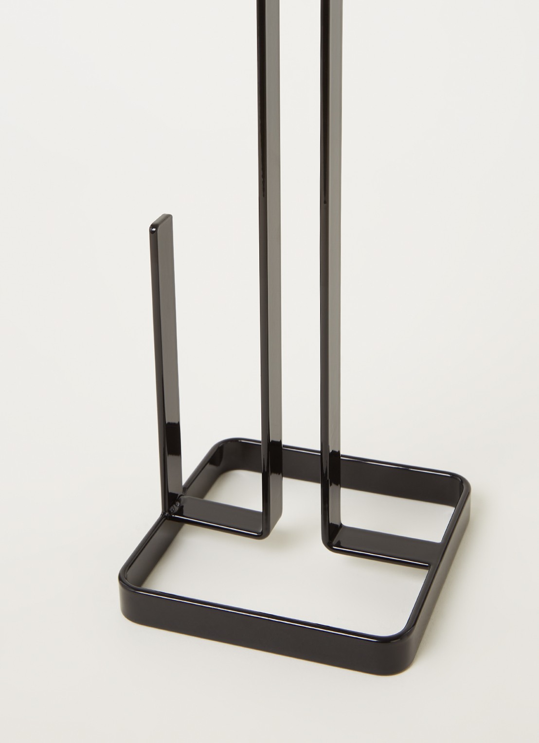 Yamazaki Tower keukenrolhouder 27 cm - detail zwart