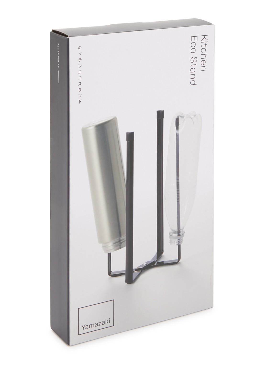 Yamazaki Tower Multi-Use keukenstandaard 27 cm - voorkant zwart