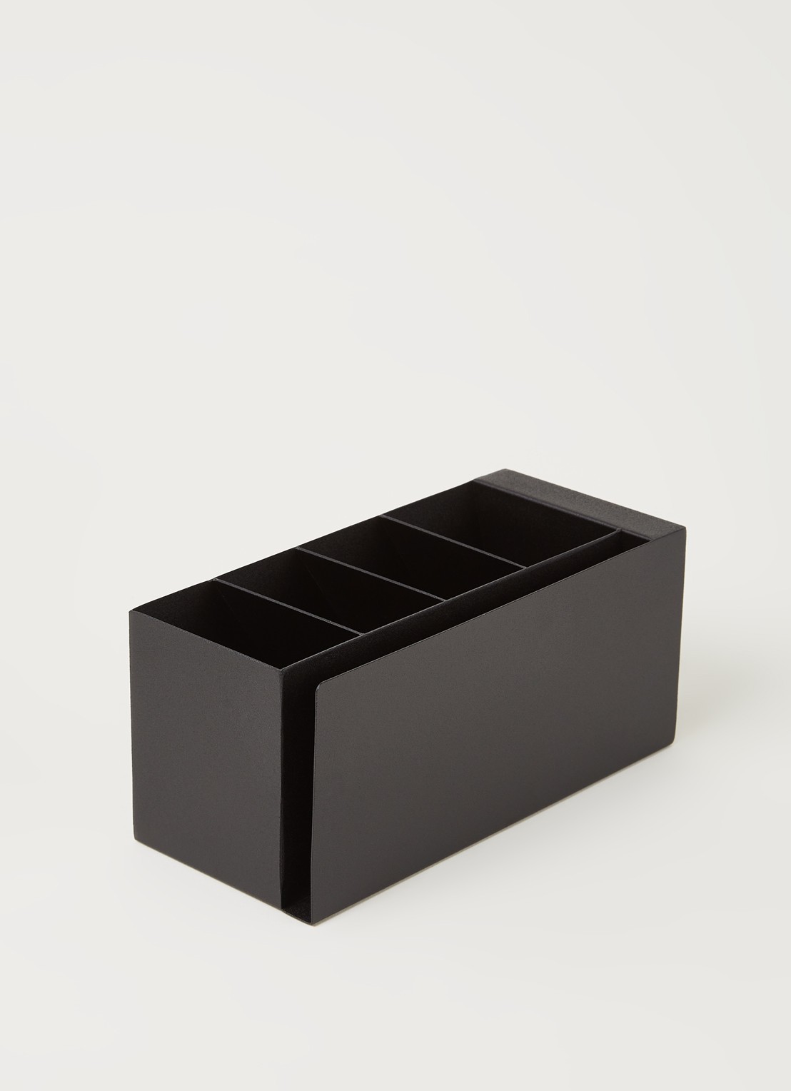 Yamazaki Tower pennenhouder van staal - voorkant 2 zwart