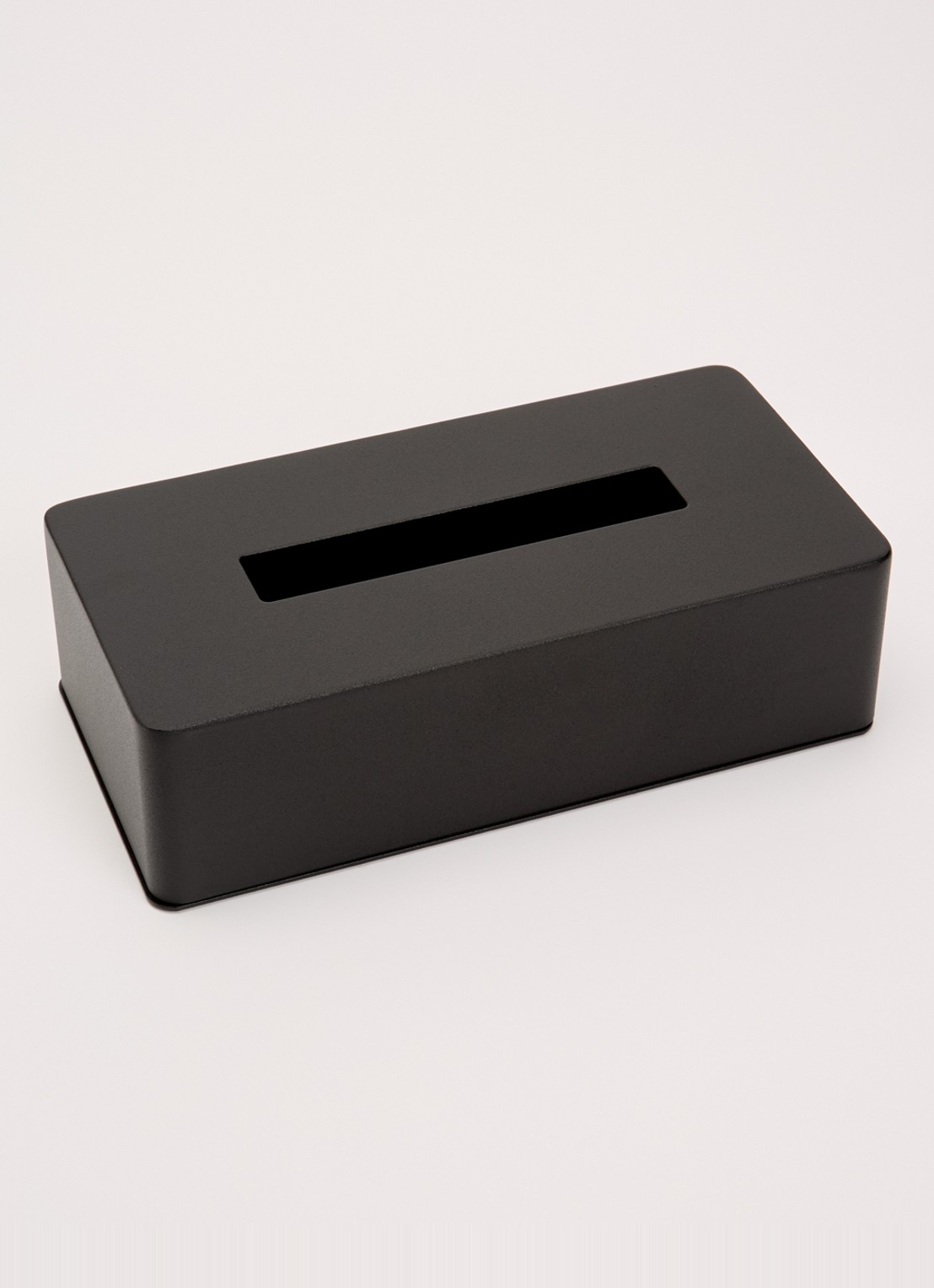 Yamazaki Tower tissuebox 26 cm - voorkant 3 zwart