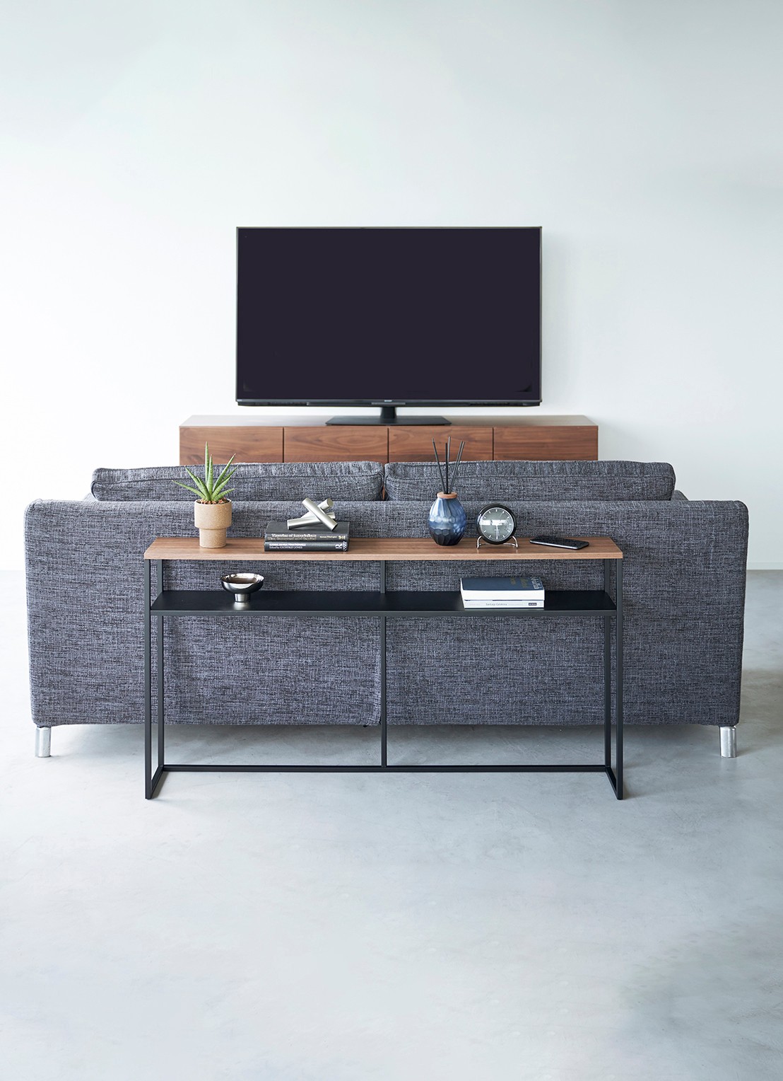Yamazaki Tower wandtafel 126 x 65 cm - detail zwart