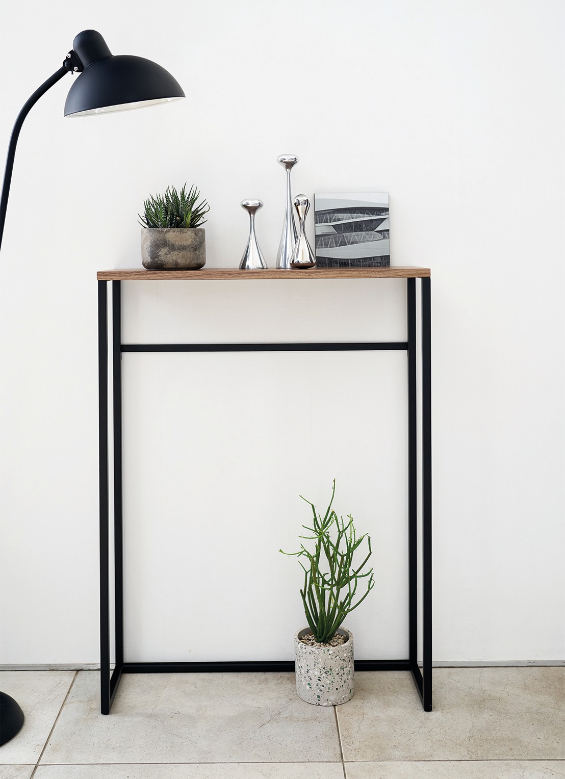Yamazaki Tower wandtafel 60 x 80,5 cm - detail 4 zwart