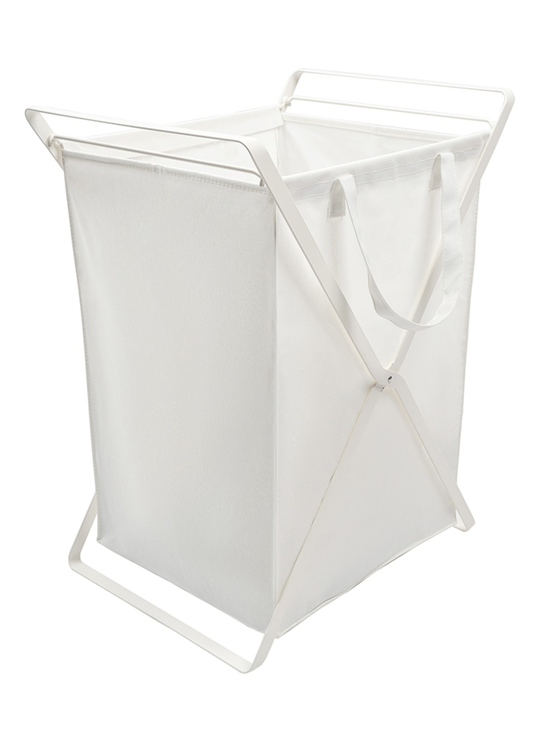 Yamazaki Tower wasmand 64 cm - voorkant 2 wit