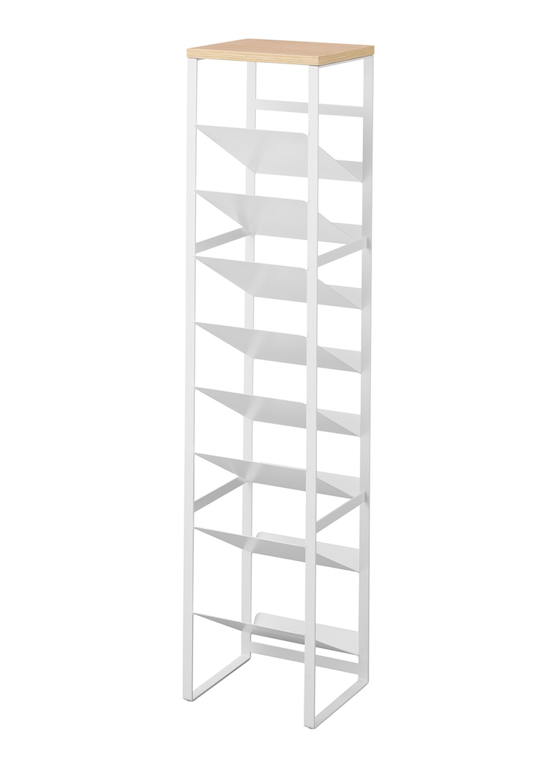 Yamazaki Tower wijnrek 16 flessen - voorkant wit