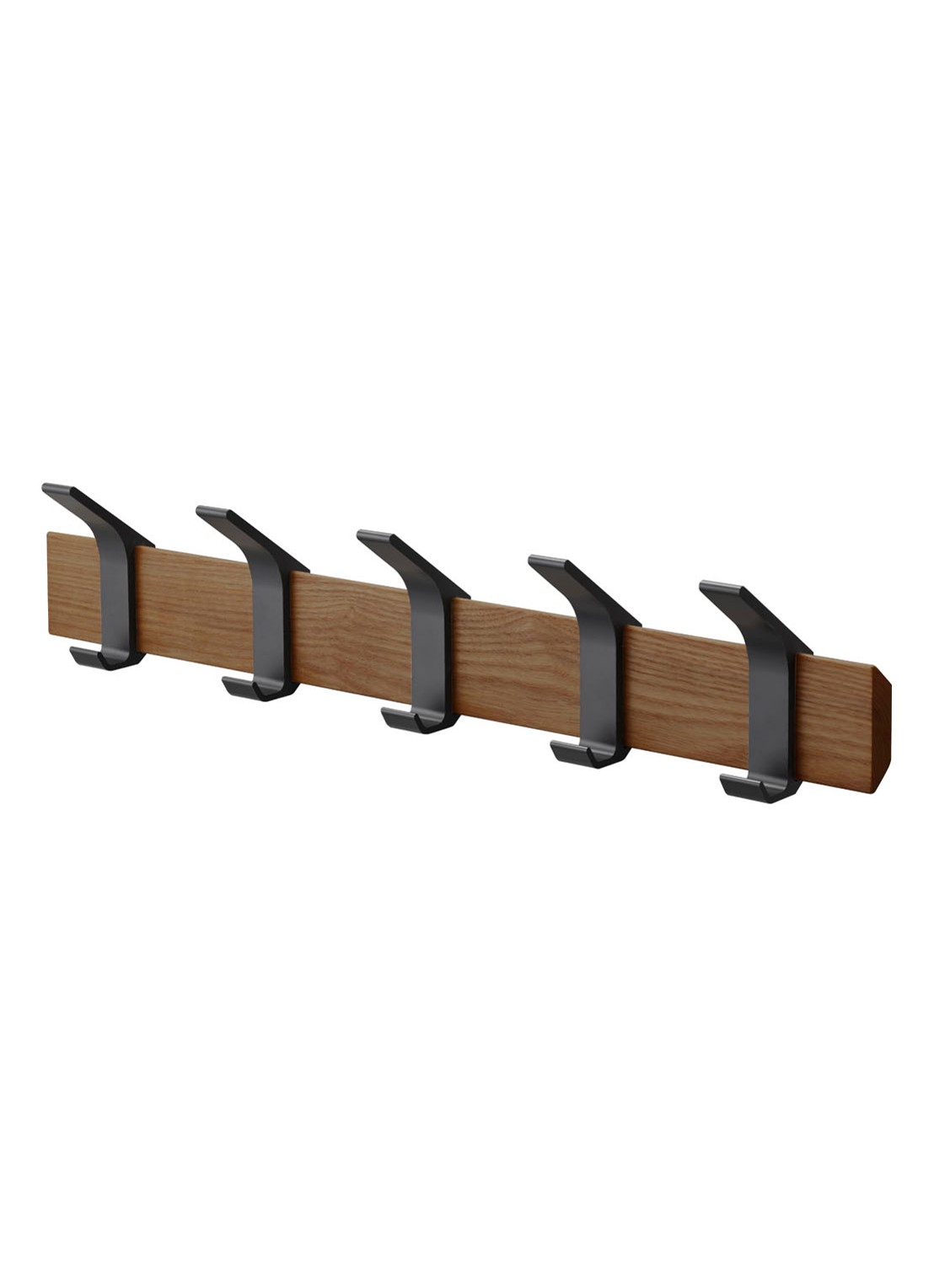Yamazaki Wall-Mounted kapstok  - voorkant 3 bruin
